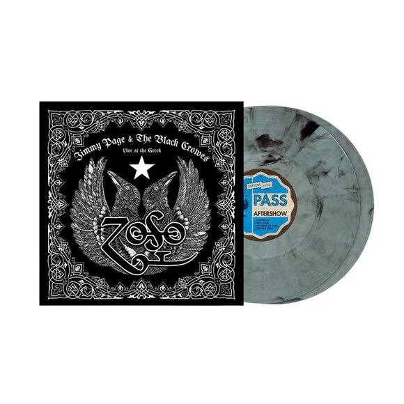 Jimmy Page & The Black Crowes Live At The Greek 2-LP ~ Exclusive Color/Ltd 1,000 - Picture 2 of 5
